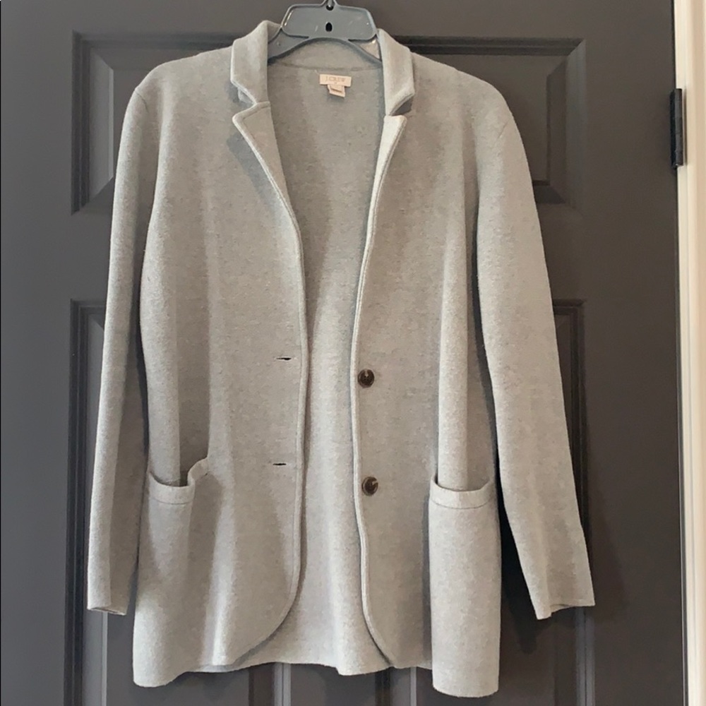 J Crew sweater blazer